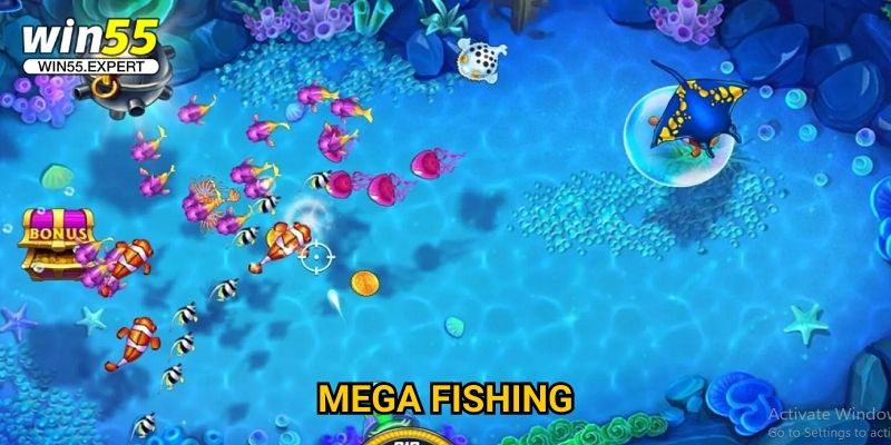 Mega Fishing Win55 – Chinh Phục Đại Dương, Săn Cá Triệu Đô 1 Mega Fishing Win55