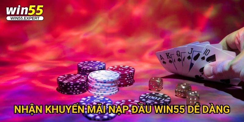 Nhận khuyến mãi nạp đầu Win55 - Ưu đãi khủng 300% 2 Nhận khuyến mãi nạp đầu Win55 dễ dàng